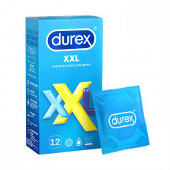 Презервативы Durex XXL увеличенного размера, 12 шт.