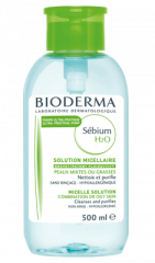 Биодерма Bioderma Sebium Себиум Н2О Мицеллярная вода с помпой, 500 мл