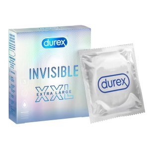 Презервативы Дюрекс Invisible XXL (у/тонкие) №3